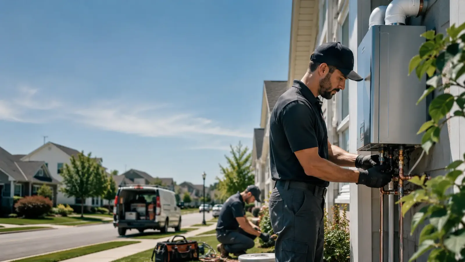 Tankless Water Heater Installation in Corinth, ME